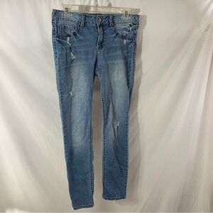 Sound Style Distressed Skinny Jeans